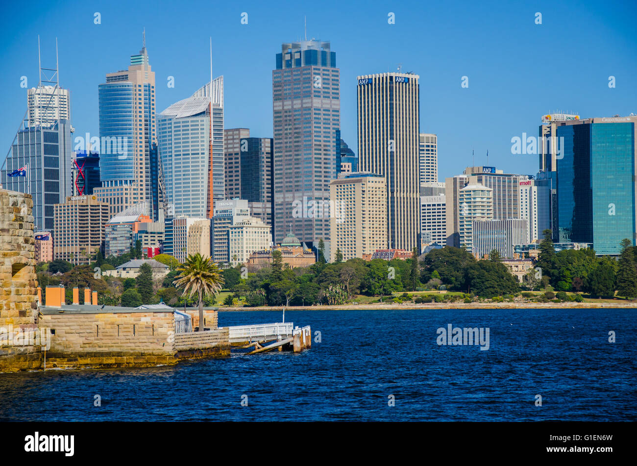 Sydney, centro citta'. Foto Stock