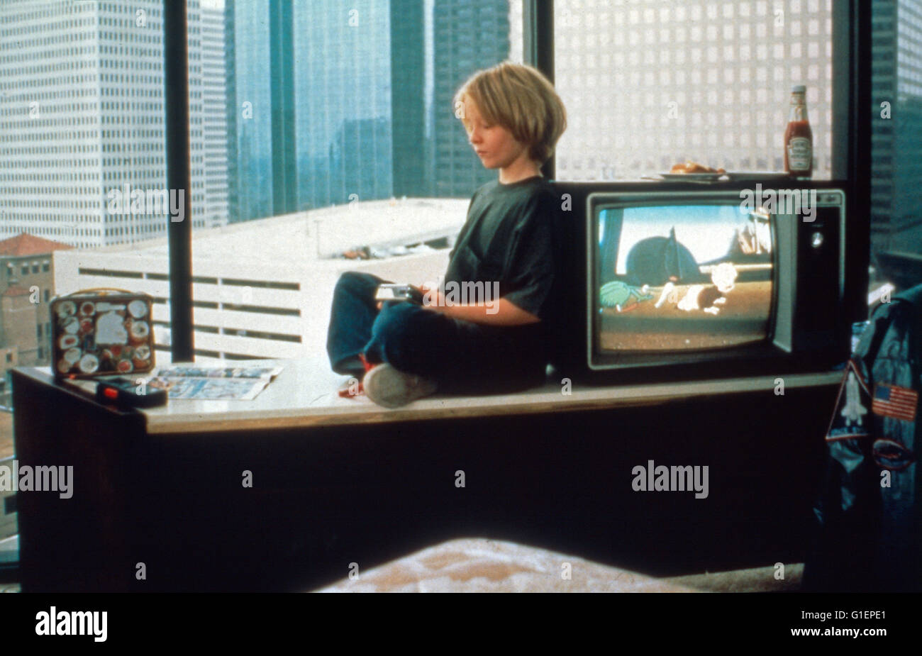 Parigi, Texas, Spielfilm, Deutschland/Frankreich/Großbritannien 1984, Regie: Wim Wenders, Darsteller: Hunter Carson Foto Stock