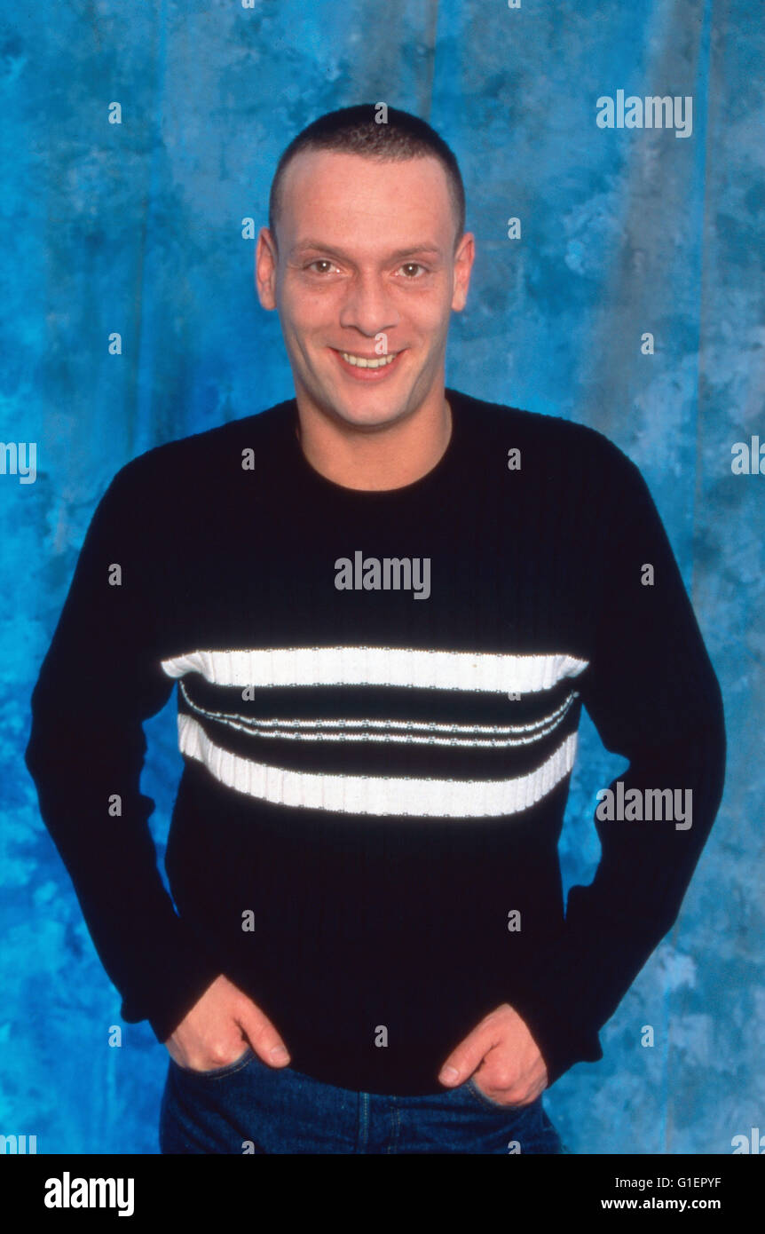 Musiksender MTV: Moderatore Stefan Vogel, 1990er Jahre Foto Stock