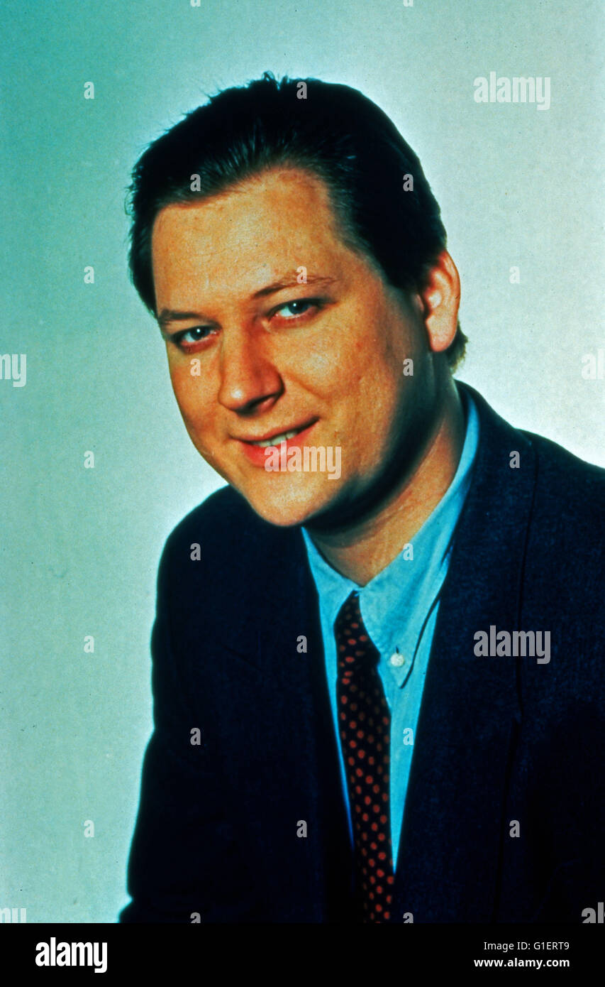 Chris Bohlmann, moderatore beim Privatsender Pro7, Deutschland 1990er Jahre. Foto Stock