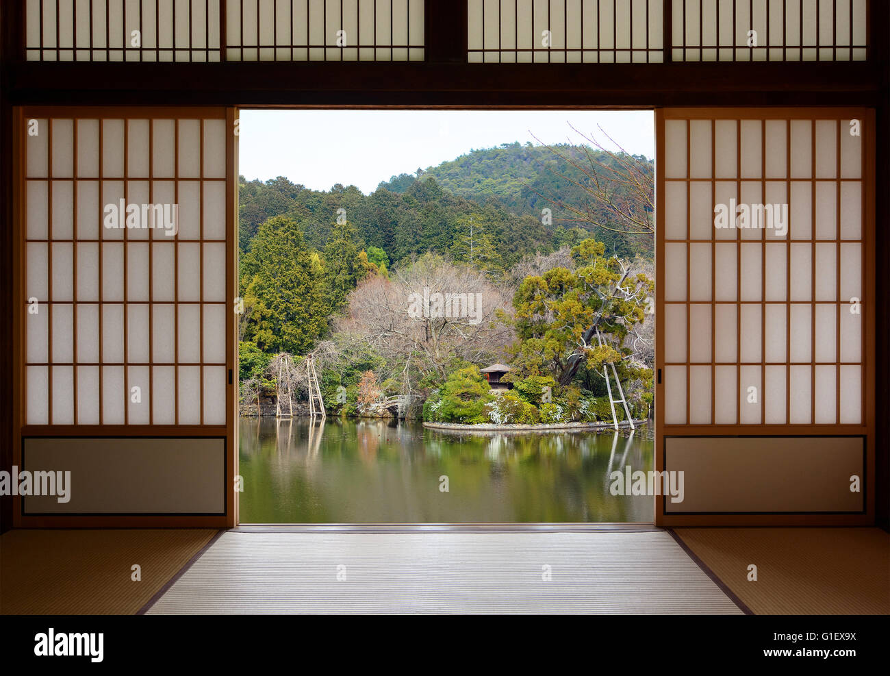 Porte scorrevoli giapponesi immagini e fotografie stock ad alta risoluzione  - Alamy