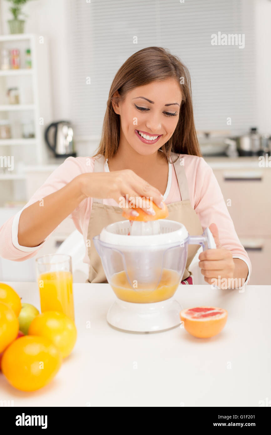 Succo di sano Foto Stock