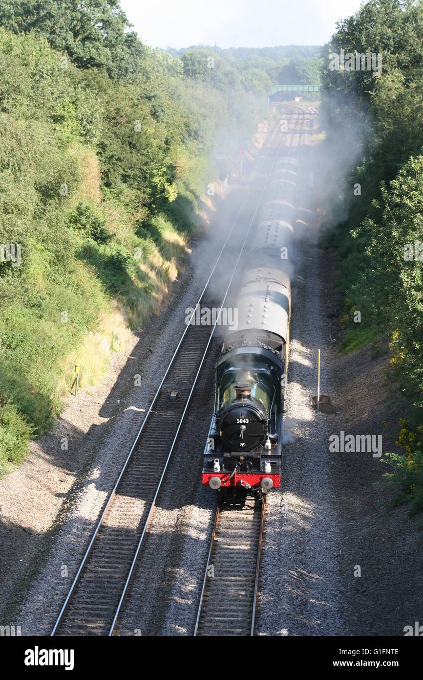 In estate la domenica e il Shakespeare Express Foto Stock