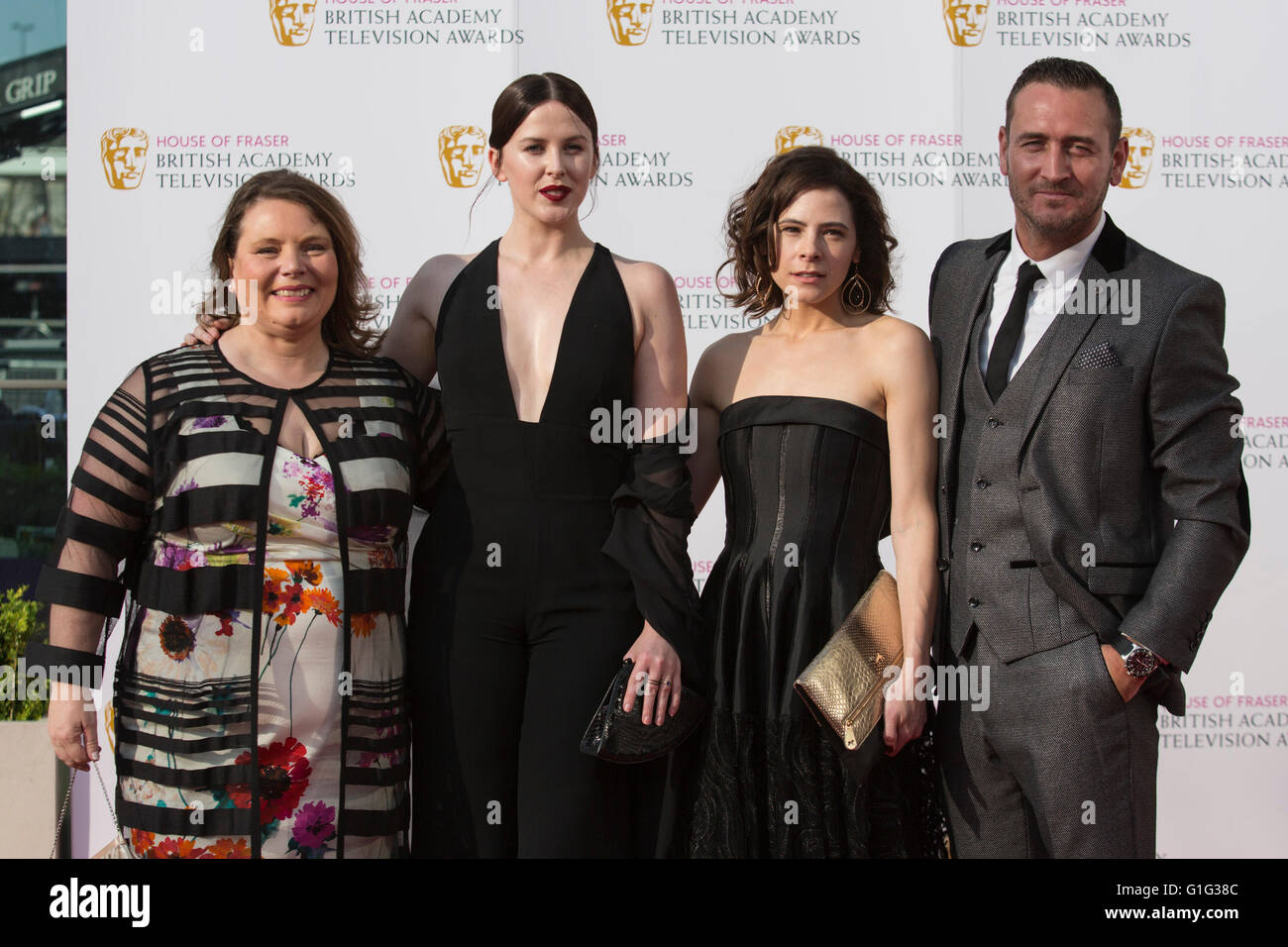 Londra, Regno Unito. 8 maggio 2016. Tappeto rosso arrivi della celebrità per la House of Fraser British Academy Awards televisivo presso la Royal Festival Hall. Foto Stock