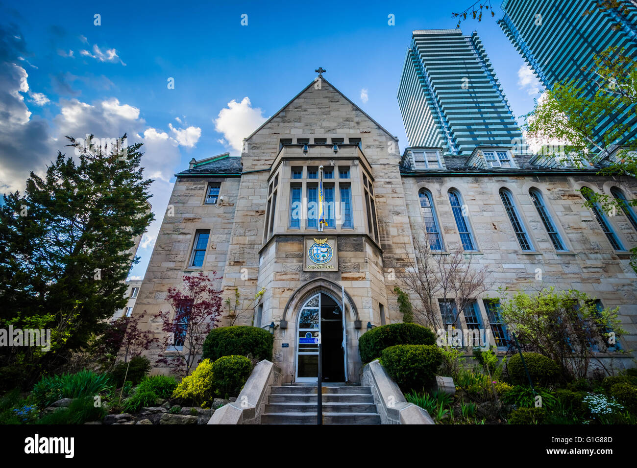 Sala Brennan, presso l Università di Toronto, a Toronto, Ontario. Foto Stock