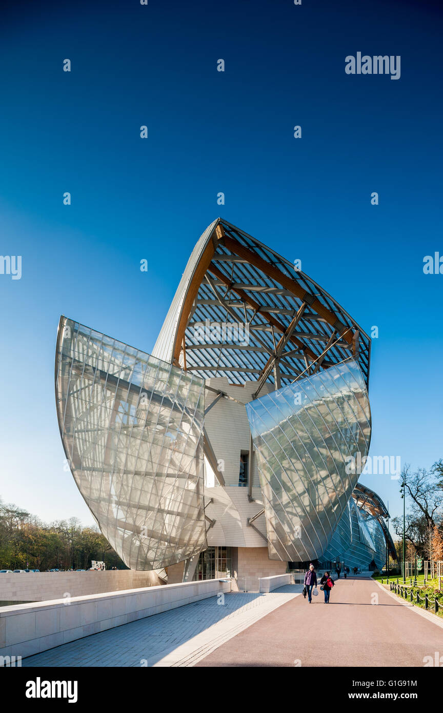 Francia, Parigi, Fondation Louis Vuitton Foto Stock