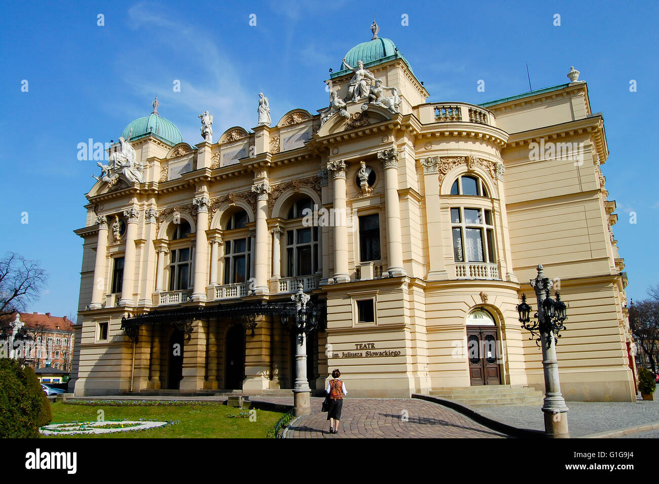 Juliusz Slowacki Theatre - Cracovia - Polonia Foto Stock