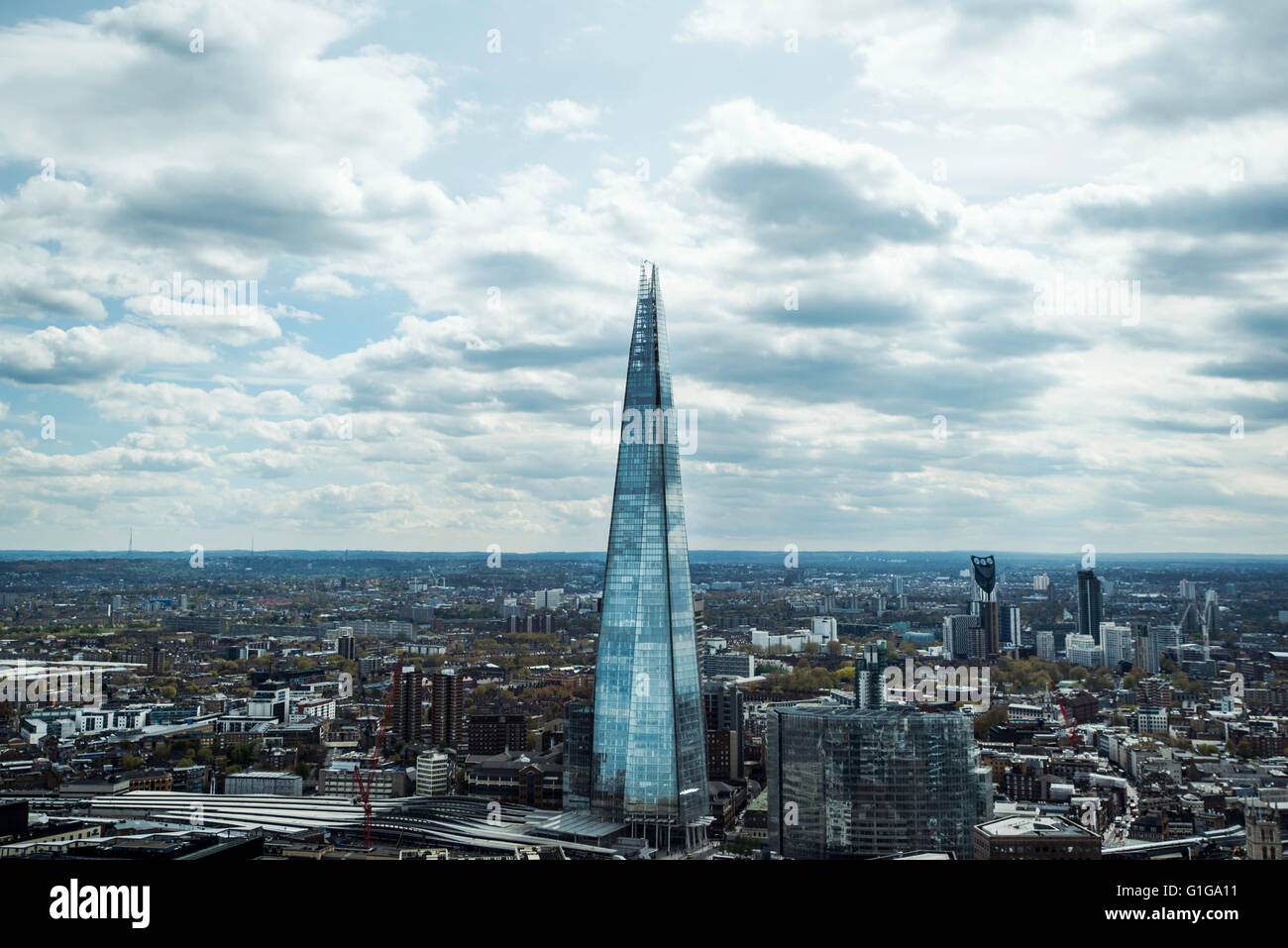 Lo skyline di Londra, Shard Foto Stock