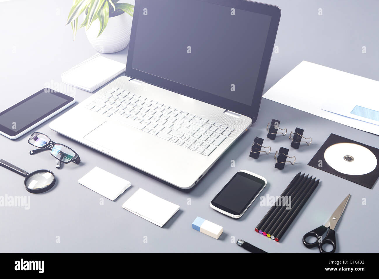 Reattivo di progettazione Web Branding del marchio progettisti di modelli - Immagine di stock Foto Stock