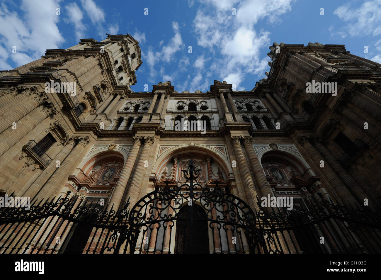 Cattedrale di Malaga Spagna Foto Stock