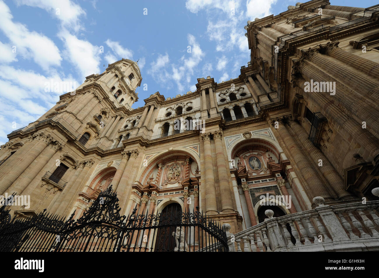 Cattedrale di Malaga Spagna Foto Stock