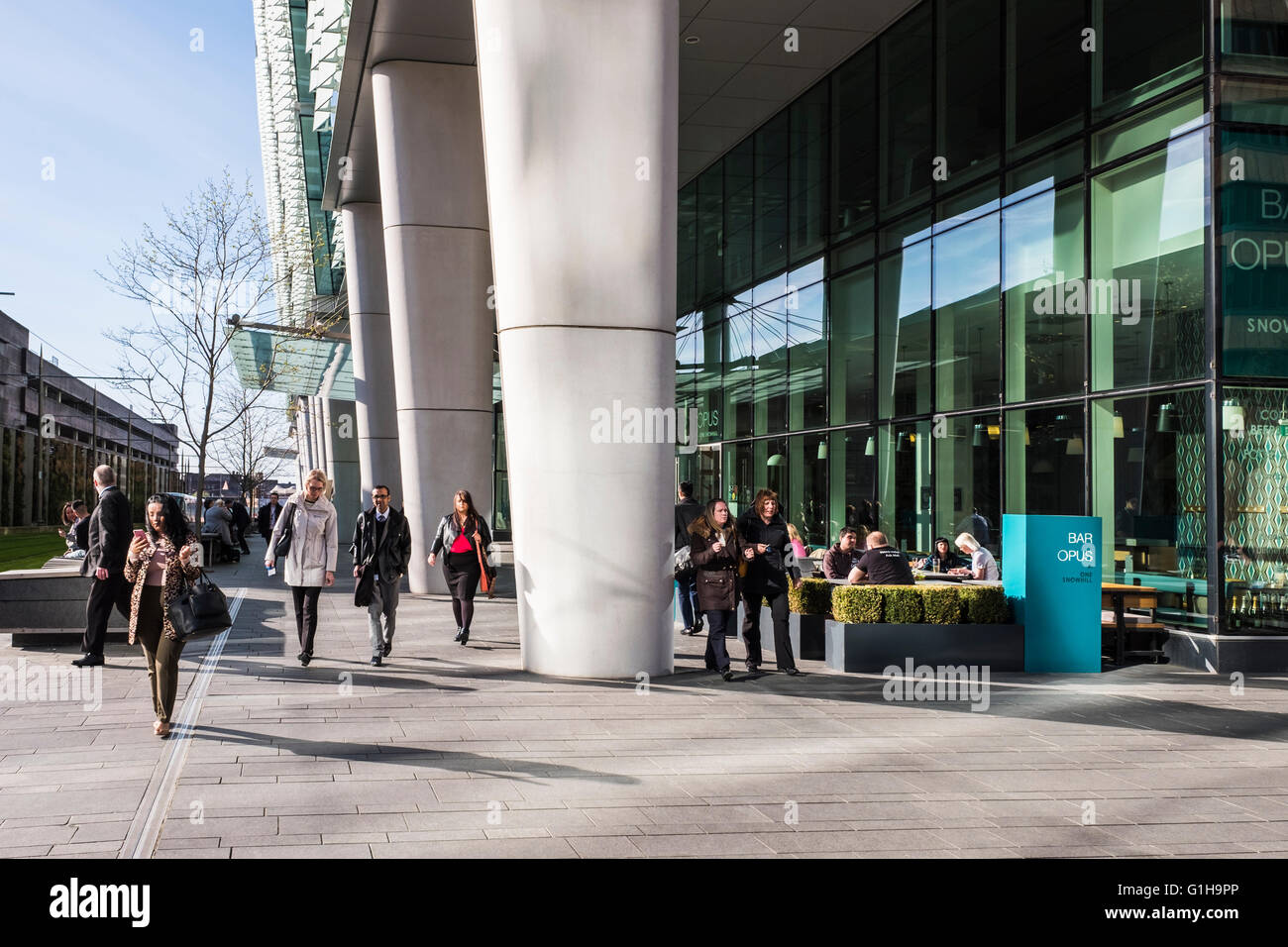 Uno Snowhill, Birmingham, West Midlands, England, Regno Unito Foto Stock
