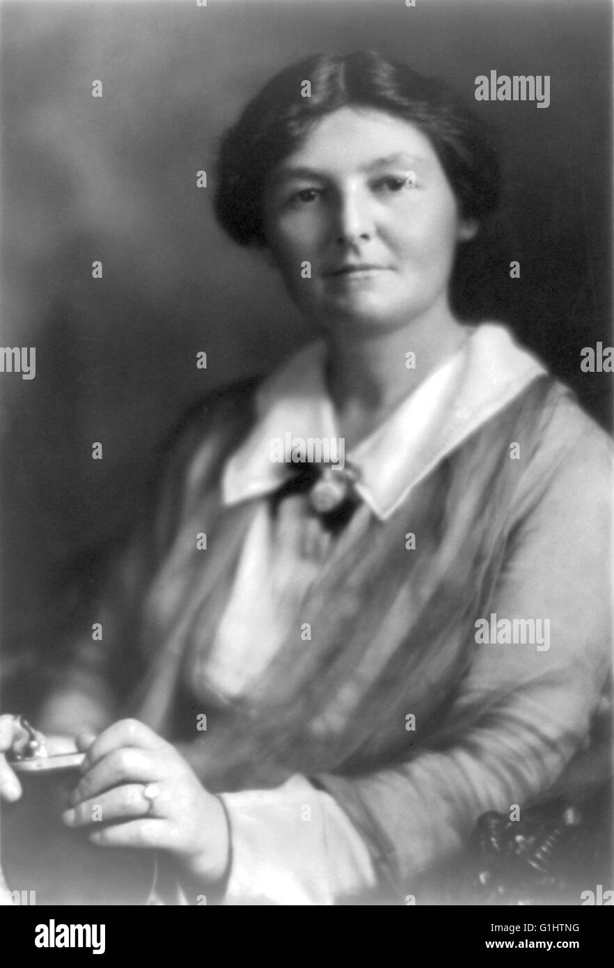 Margaret Bondfield grazia, del partito laburista britannico del candidato, mestieri unionista e attivista per i diritti delle donne. Foto Stock
