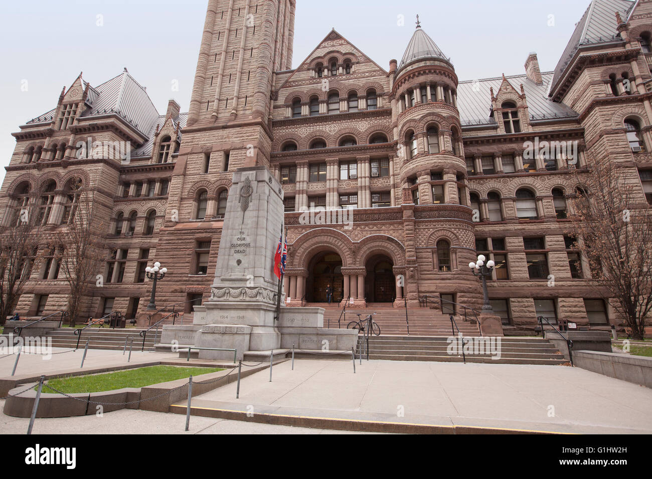 TORONTO - Aprile 28, 2016: Toronto del vecchio Municipio è stata la casa di sua città consiglio dal 1899 al 1966 e rimane una delle città di m Foto Stock