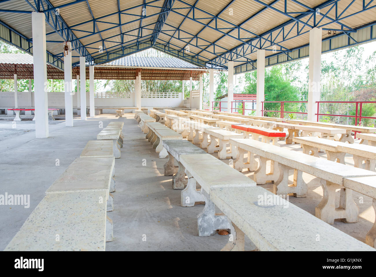Qui nel cimitero una ultima preghiera è di passare il monicks Foto Stock