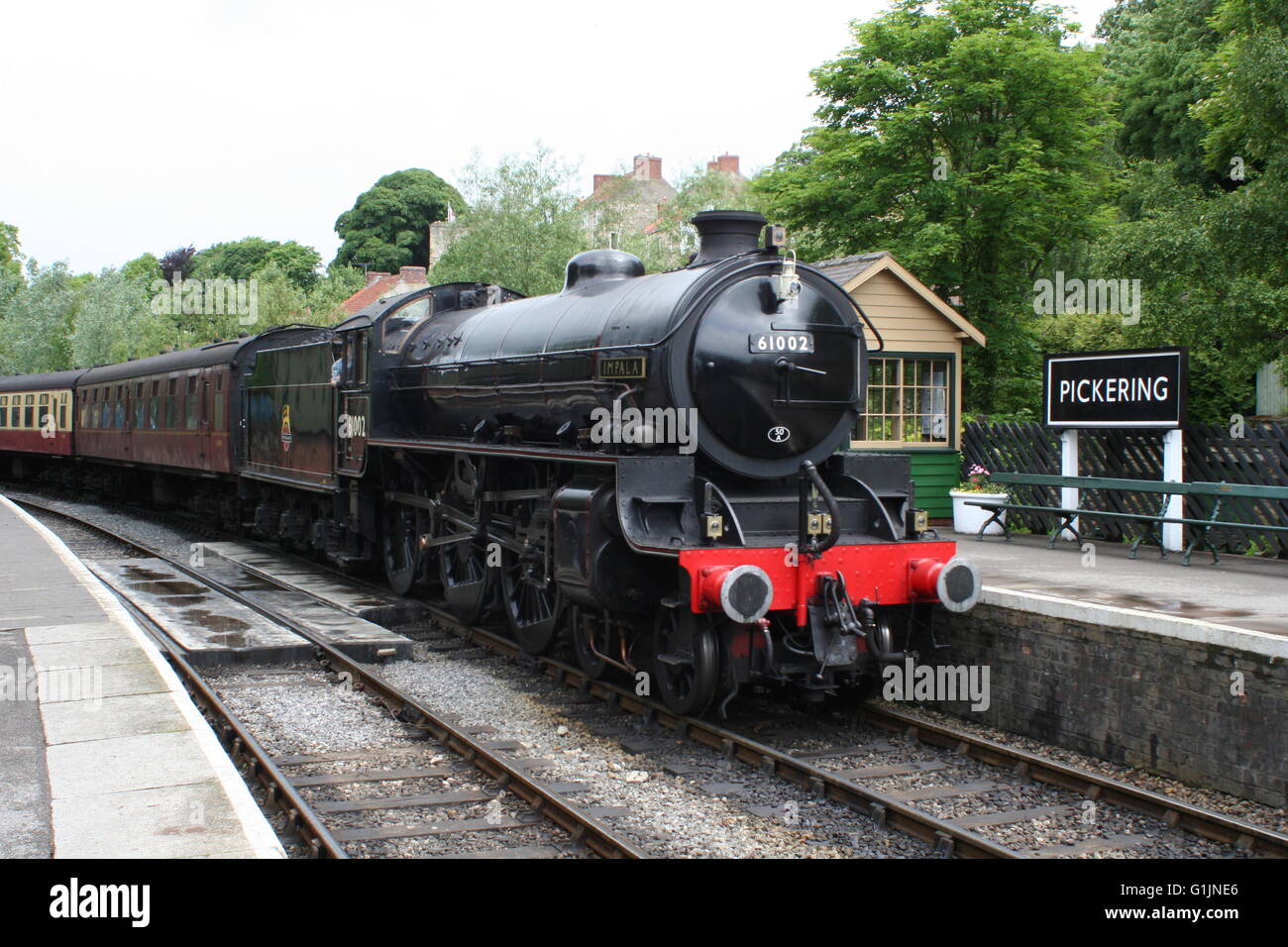 B1 61002 IMPALA a Pickering NYMR Foto Stock