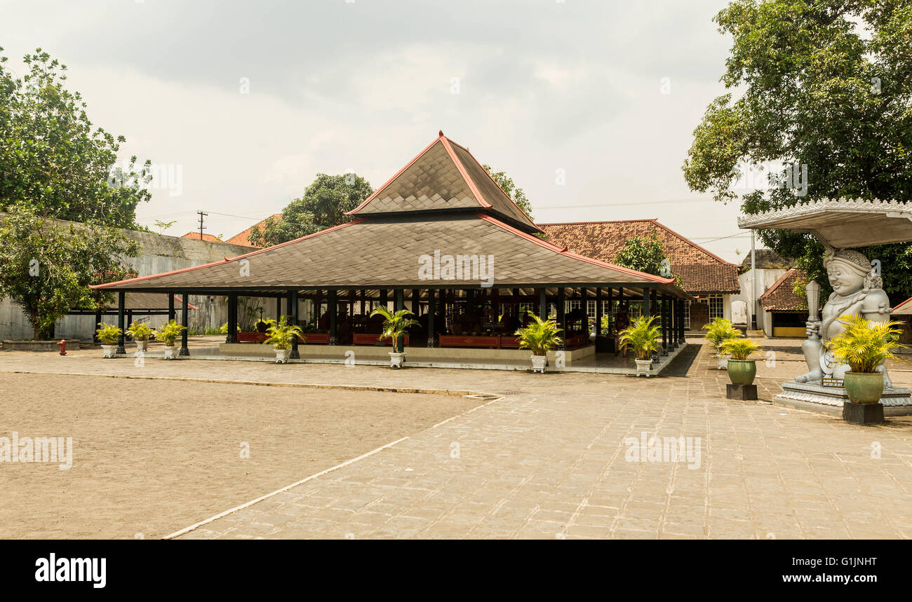 Il sultanato Palace in Yogyakarta. Java, Indonesia Foto Stock