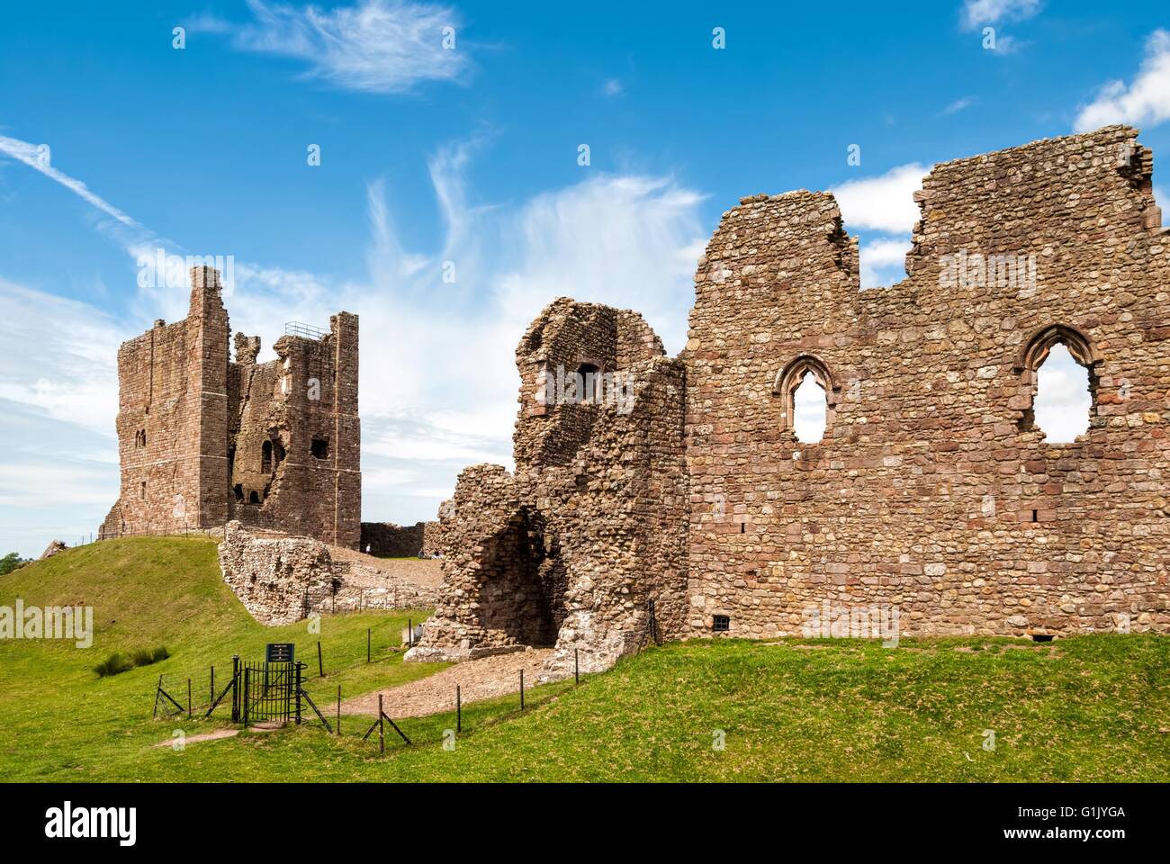 Castello di Brough Foto Stock