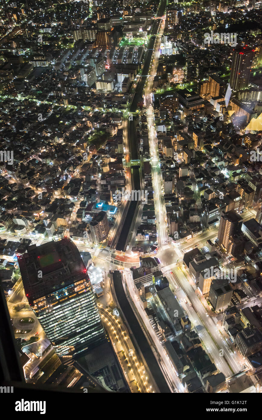 Vista della città Foto Stock