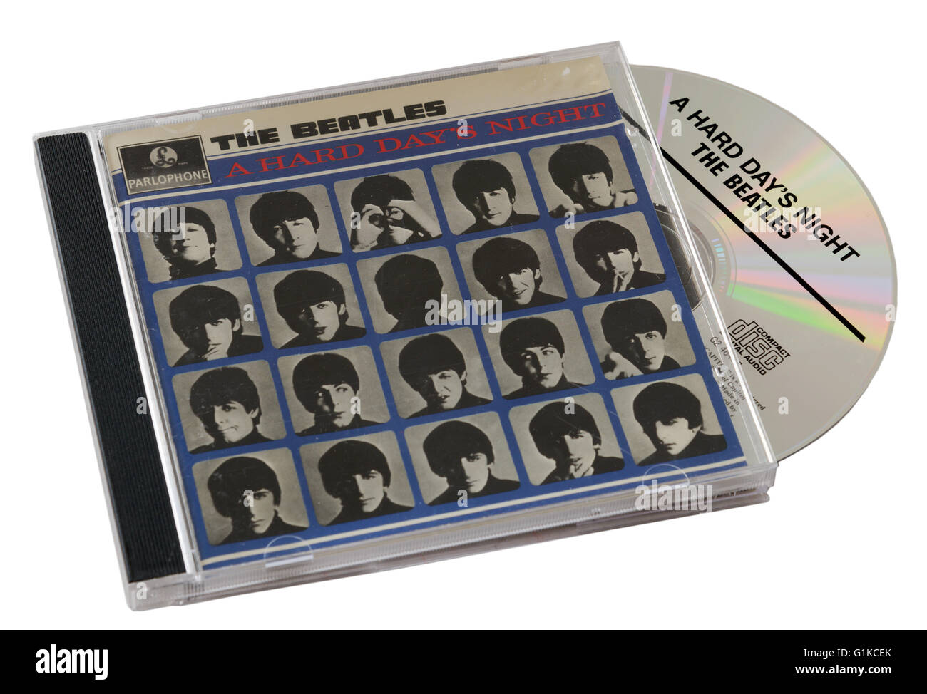 Beatles una dura giornata di notte CD Foto Stock