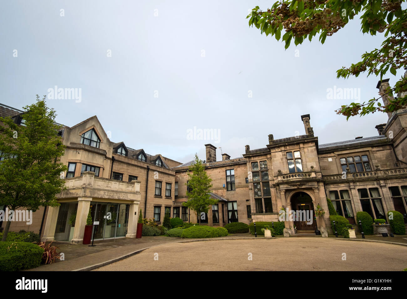 Rookery Hall Hotel and Spa, a Worleston, Cheshirer Foto Stock