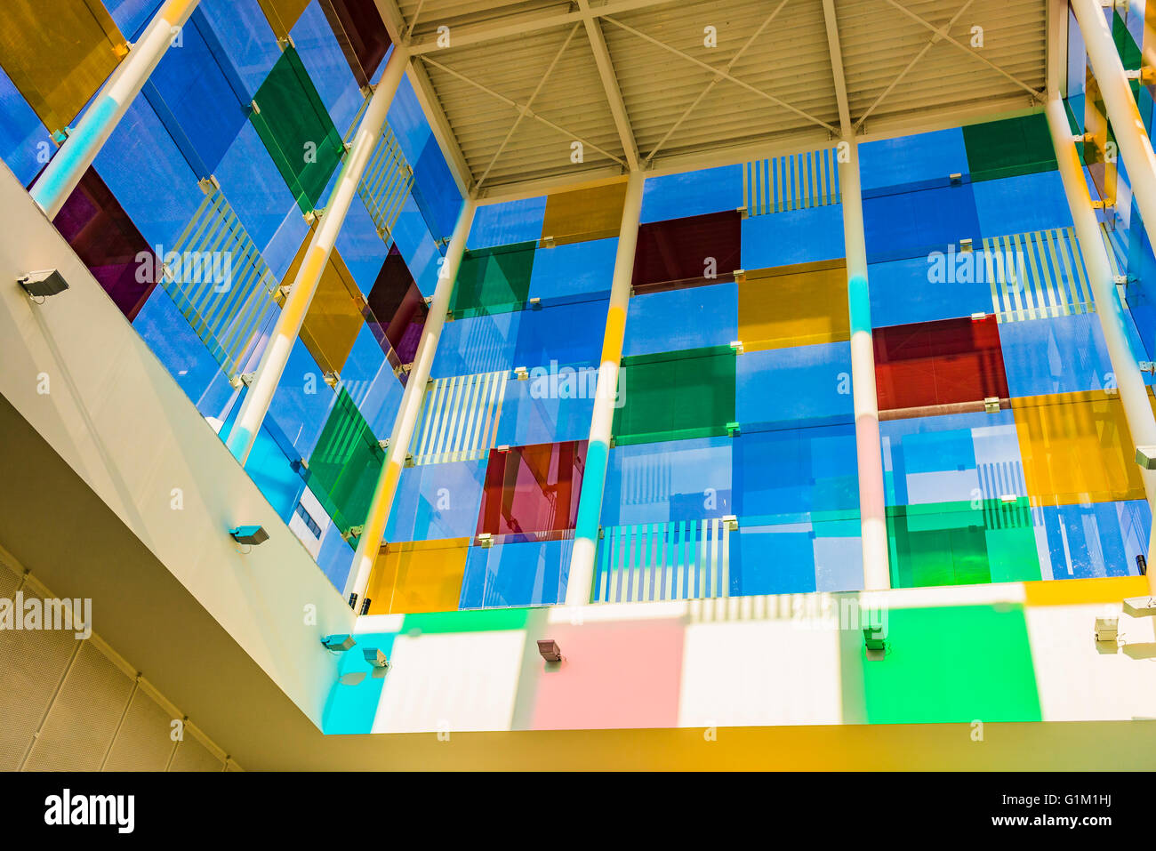 Il Centro Pompidou Málaga è un ramo del Centro Nazionale di Arte e cultura Georges Pompidou di Francia Foto Stock