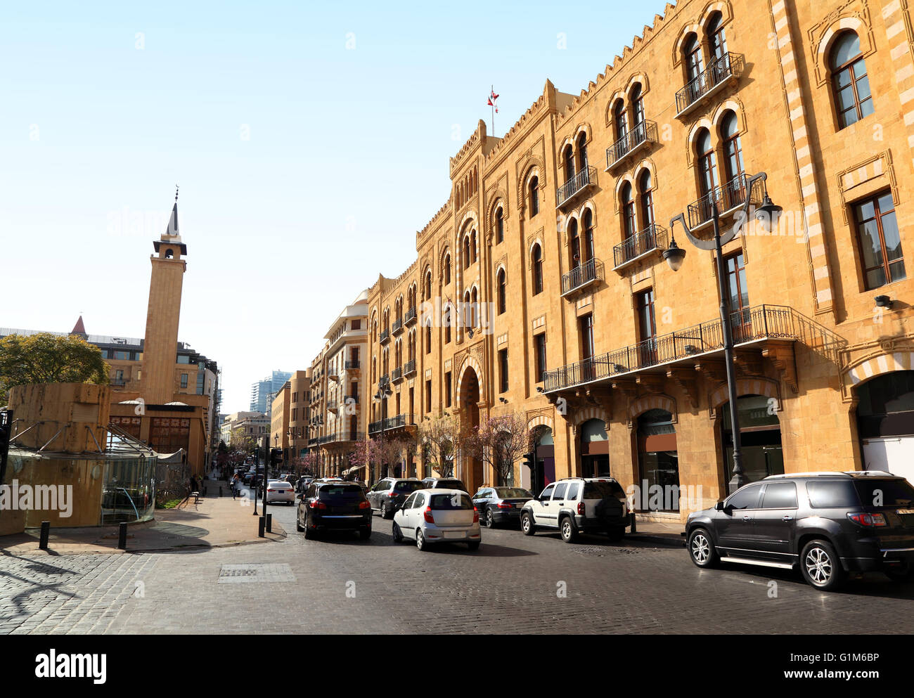 Beirut del centro Foto Stock