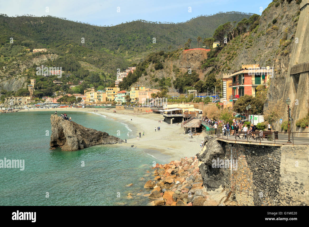 Monterosso al Mare, Cinque Terre Liguria, Italia Foto Stock