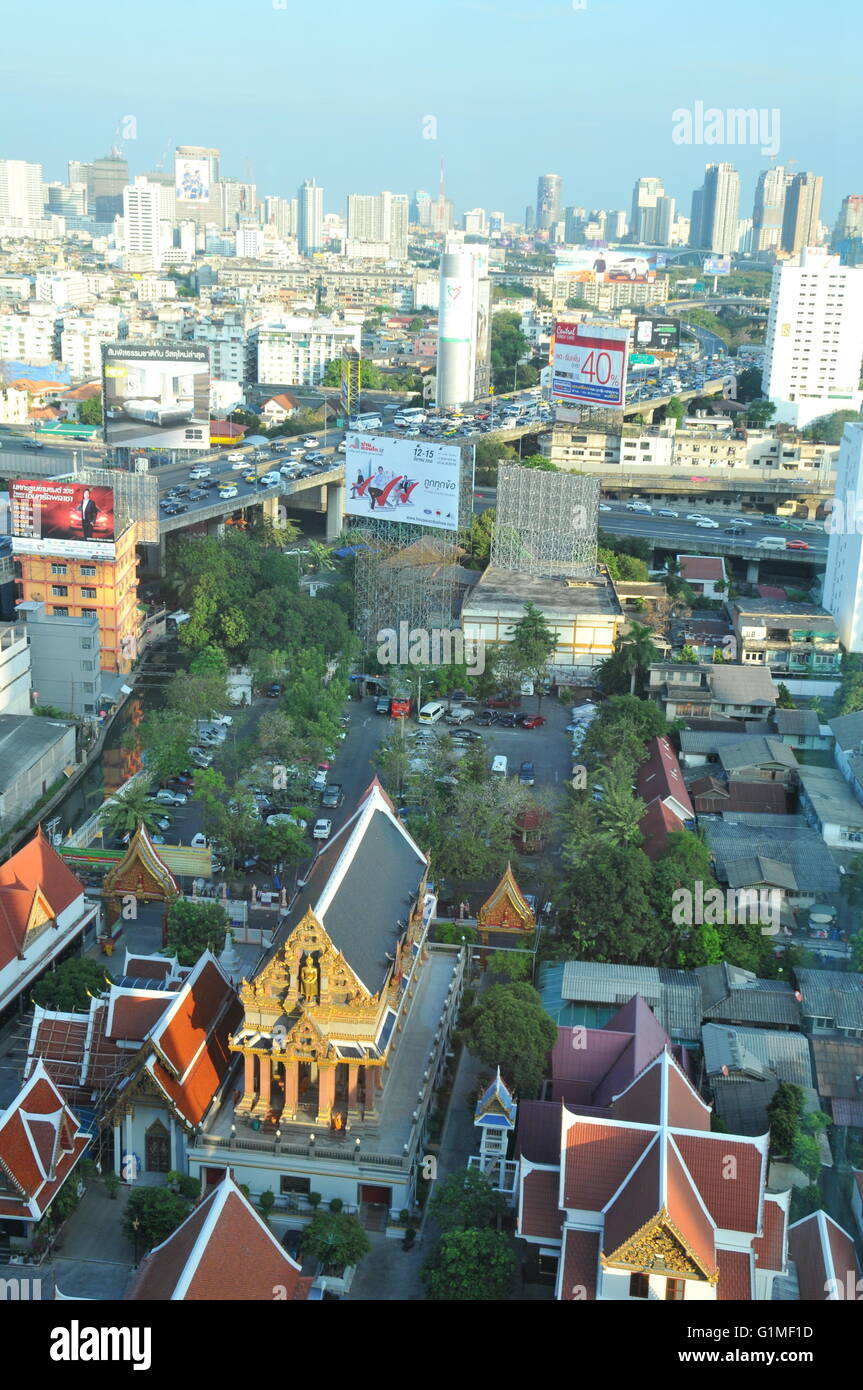 Buddisti Tempio a Bangkok Thailandia Foto Stock