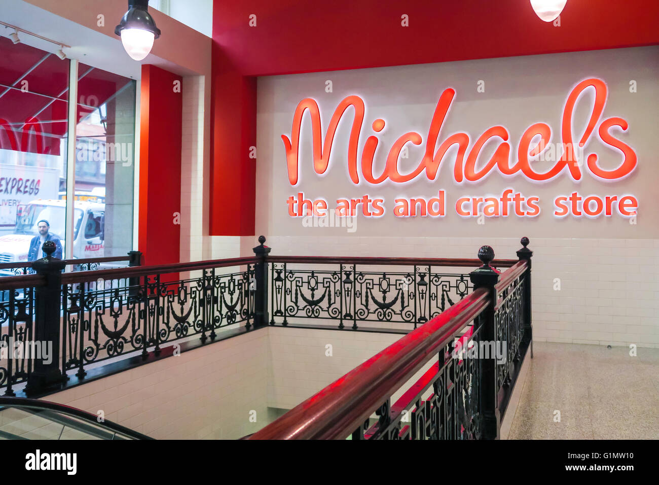 Michael's il negozio di Arti ed Artigianato, NYC Foto Stock