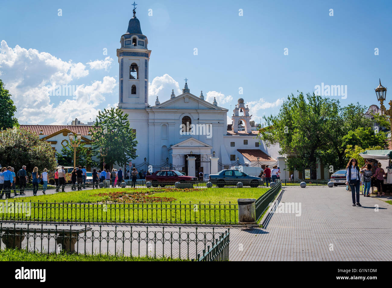 Chiesa di Nuestra Señora del Pilar, Recoleta, Buenos Aires, Argentina Foto Stock