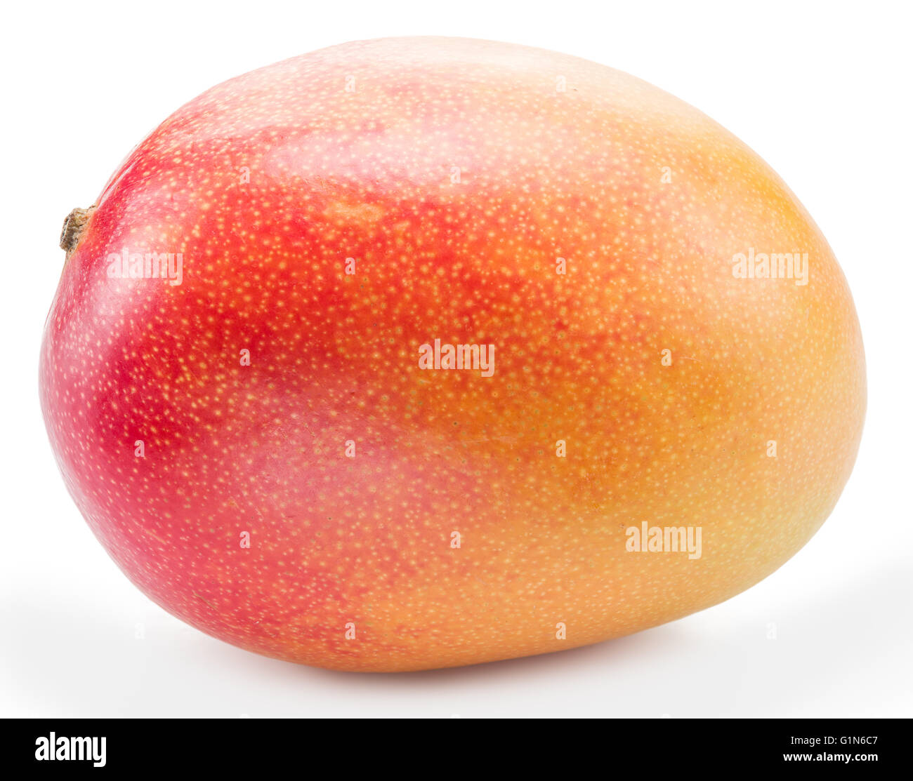 Mango Fruit isolato su uno sfondo bianco. L'immagine di alta qualità. Foto Stock
