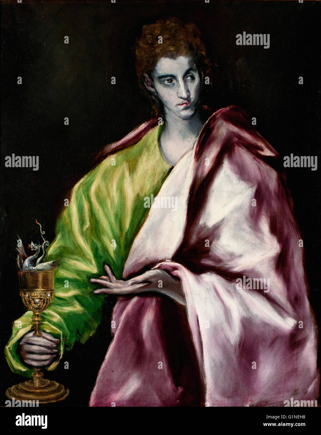 El Greco - San Giovanni - Museo del Greco Foto Stock