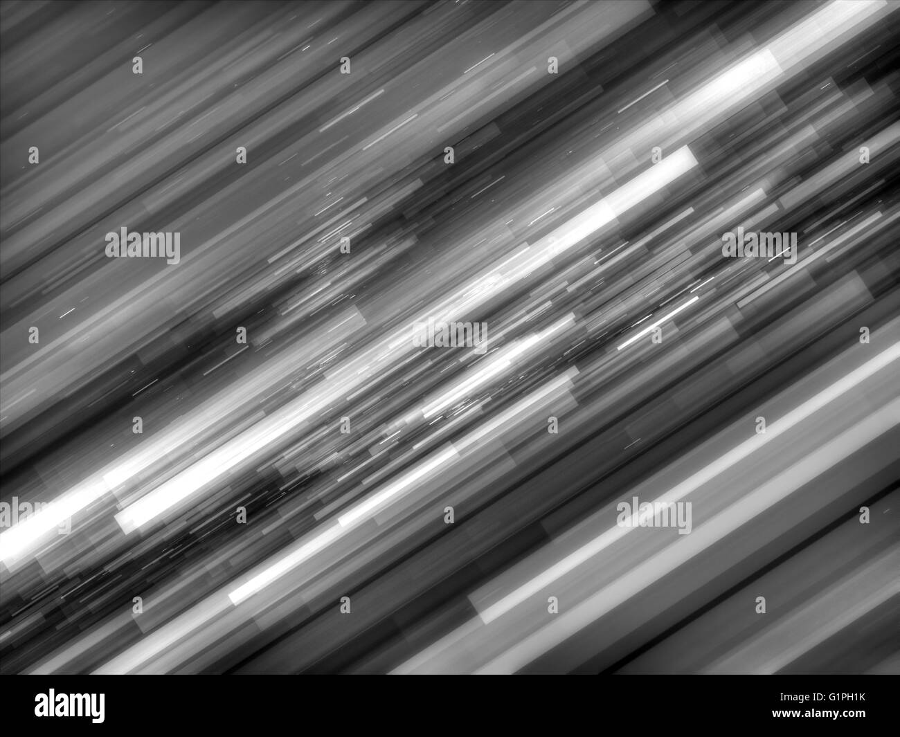 Motion intensiy mappa in bianco e nero, generato dal computer sfondo astratto Foto Stock
