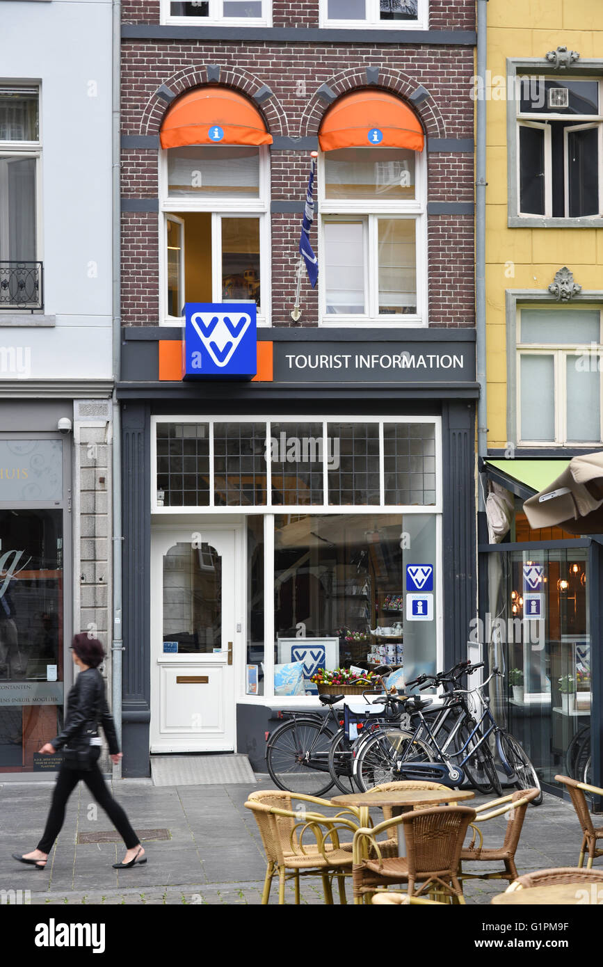 Punto informazioni turistiche nella città di Roermond Foto Stock