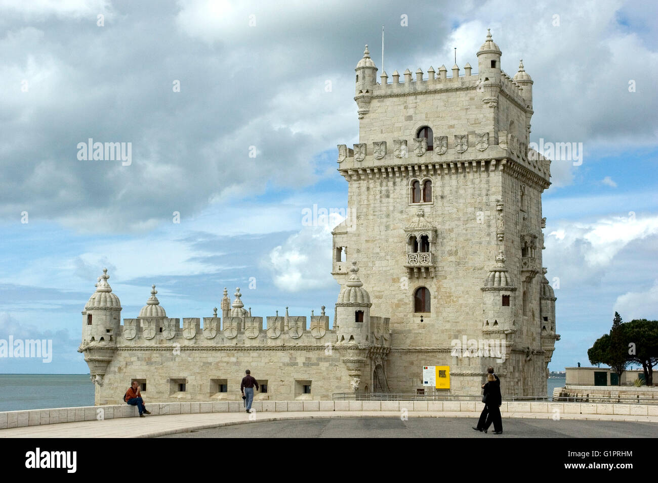 Torre di Belém. Lisboa. Il Portogallo. Foto Stock