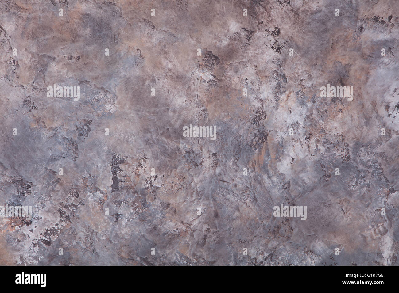 Grigio, marrone pietra, calcestruzzo la configurazione di sfondo con alta risoluzione. Vista dall'alto uno spazio di copia. Foto Stock