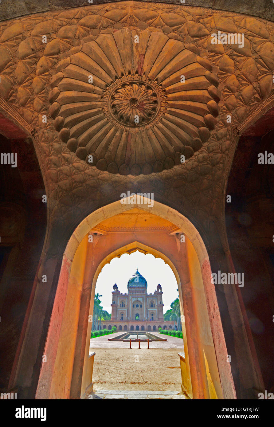 Tomba di Safdarjung, New Delhi, India Foto Stock