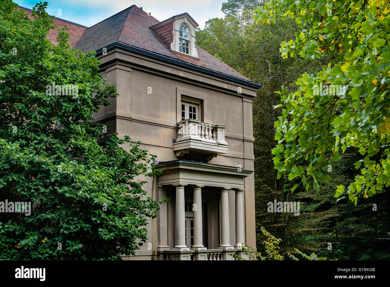 Museo di Winterthur, giardino e biblioteca Foto Stock