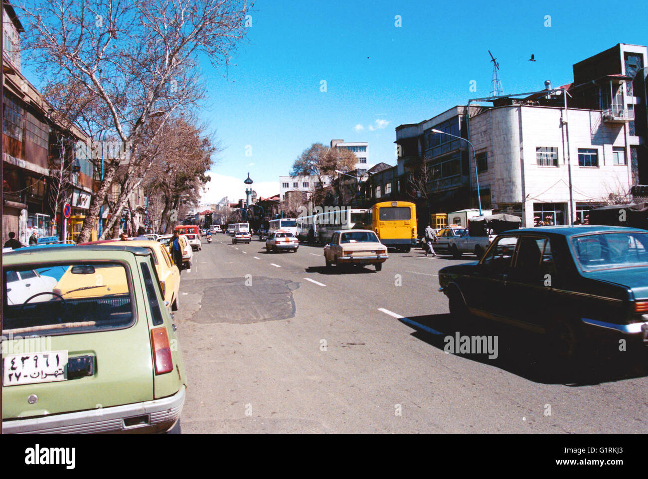 Vecchio Bazararea nella capitale Foto Stock