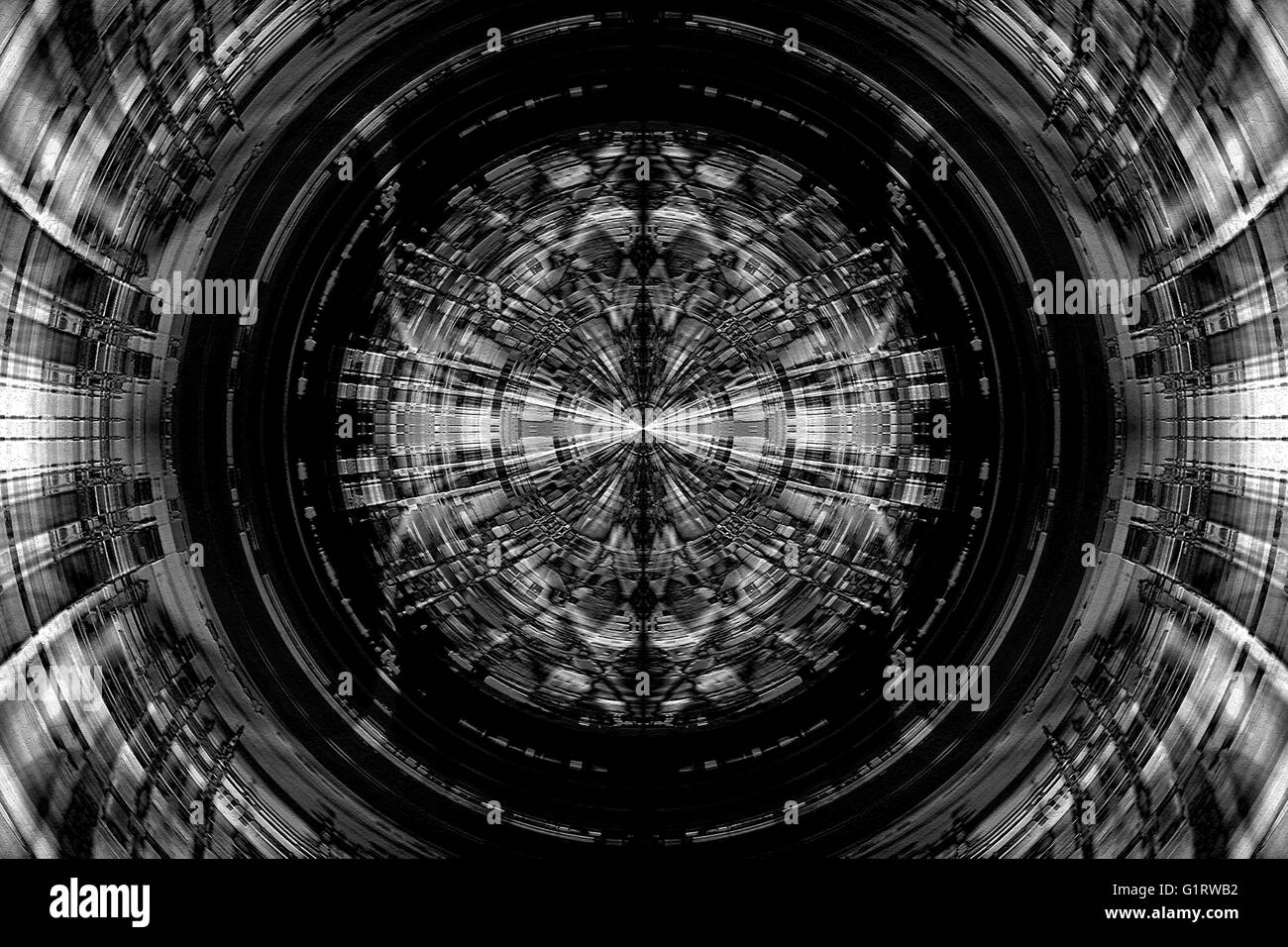 Bianco e nero struttura astratta sfondo Foto Stock