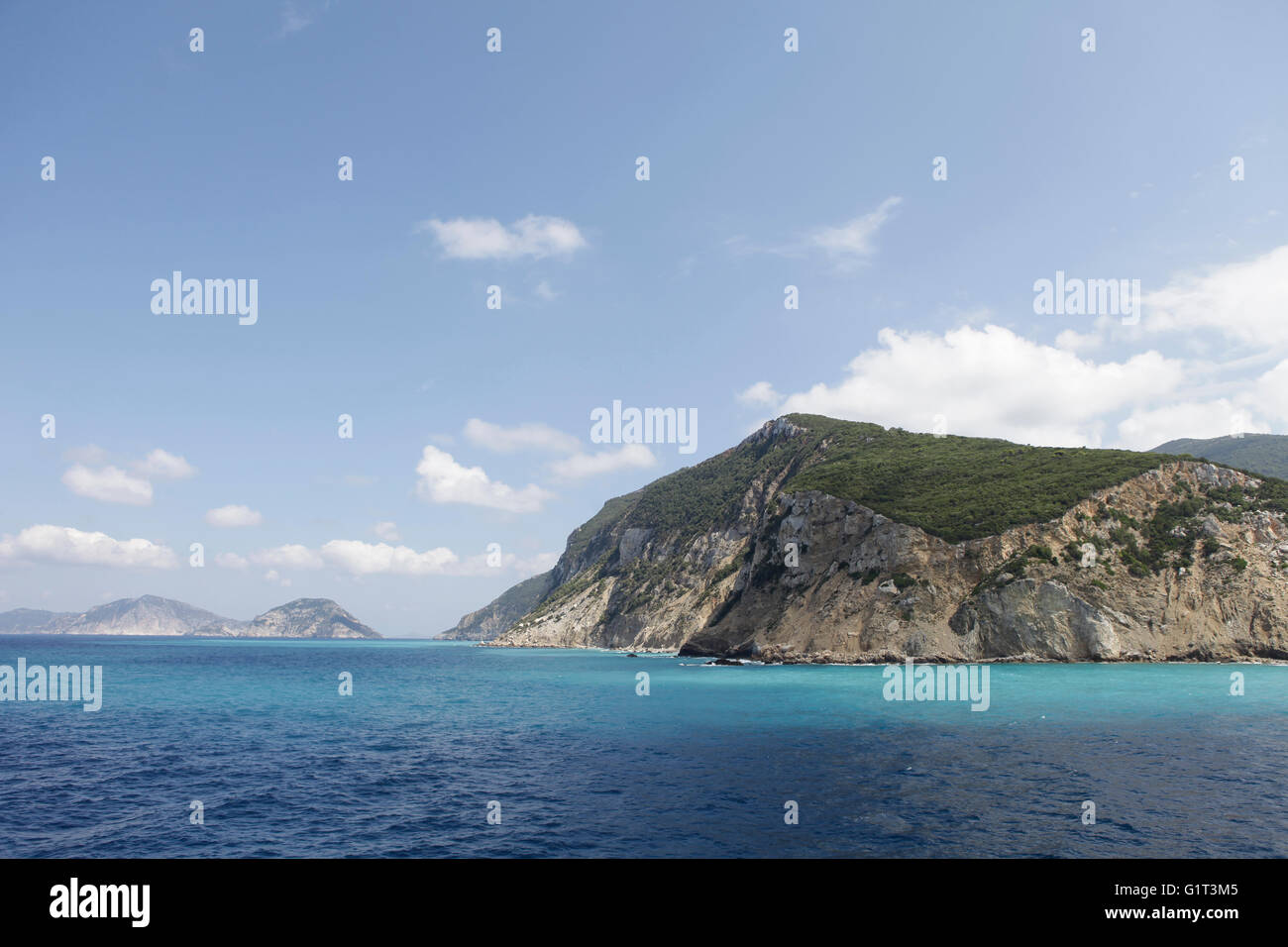 Skopelos, Grecia, nel le Sporadi settentrionali isola del gruppo, Foto Stock