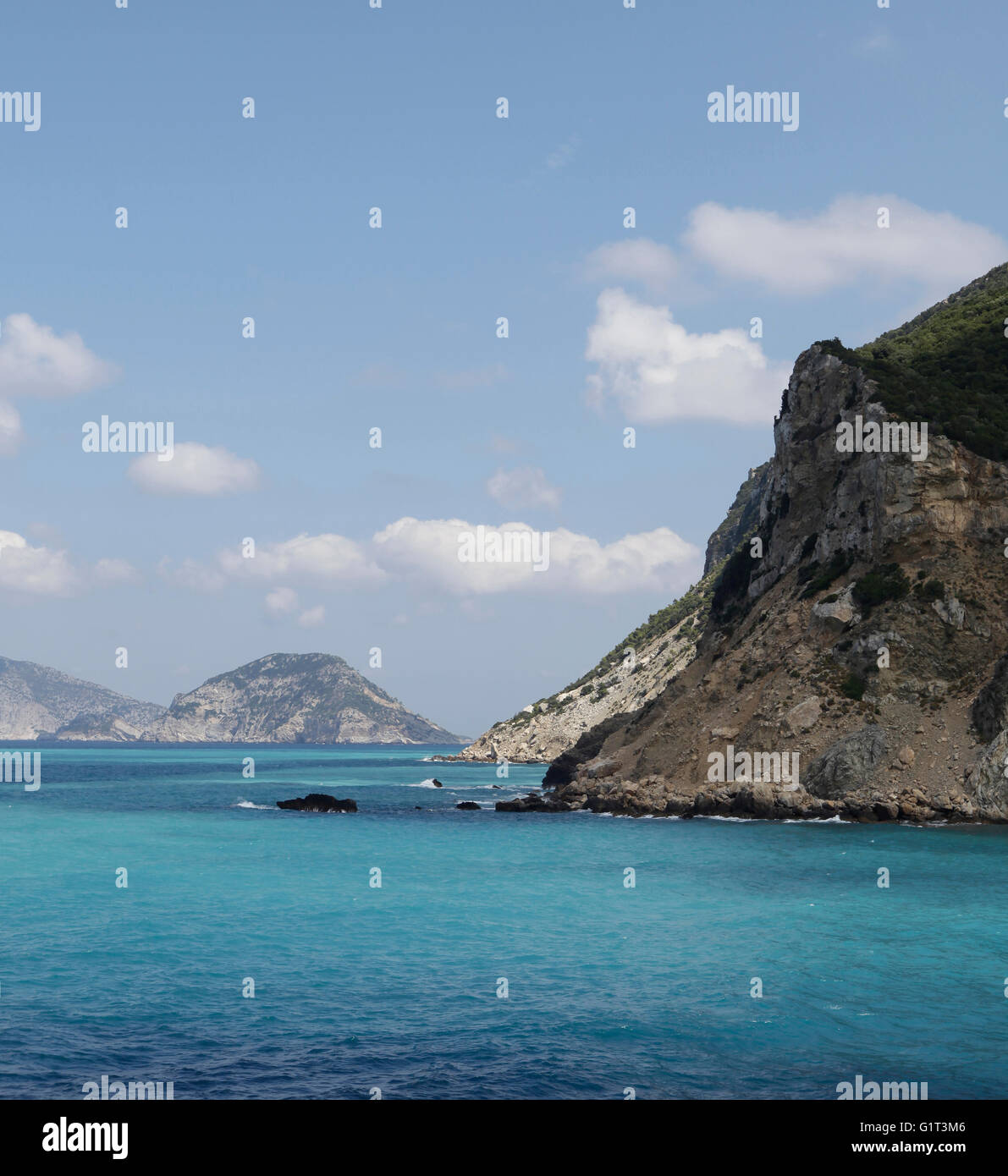 Skopelos, Grecia, nel le Sporadi settentrionali isola del gruppo, Foto Stock