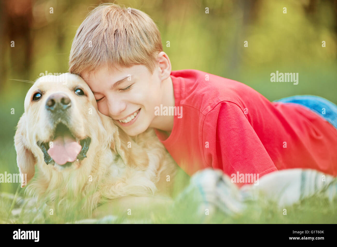 Migliori amici Foto Stock