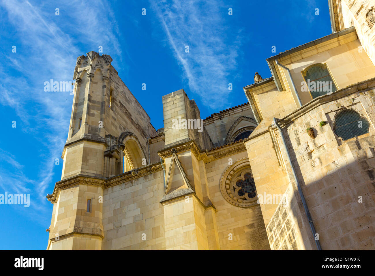 Famosa Cattedrale di Cuenca in Spagna Foto Stock