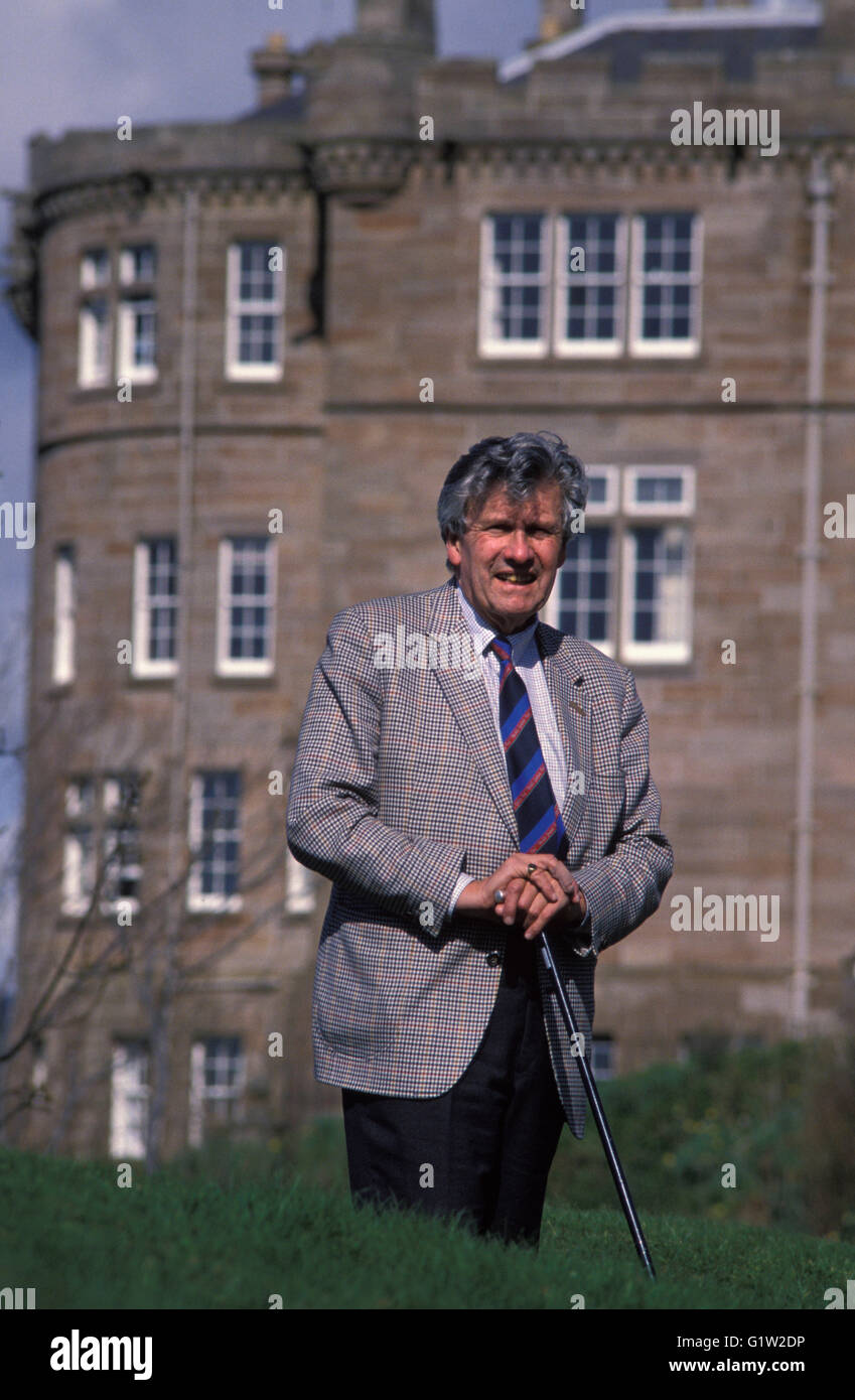 Sir James William Alexander Burnett al Culzean Castle Ayrshire Foto Stock