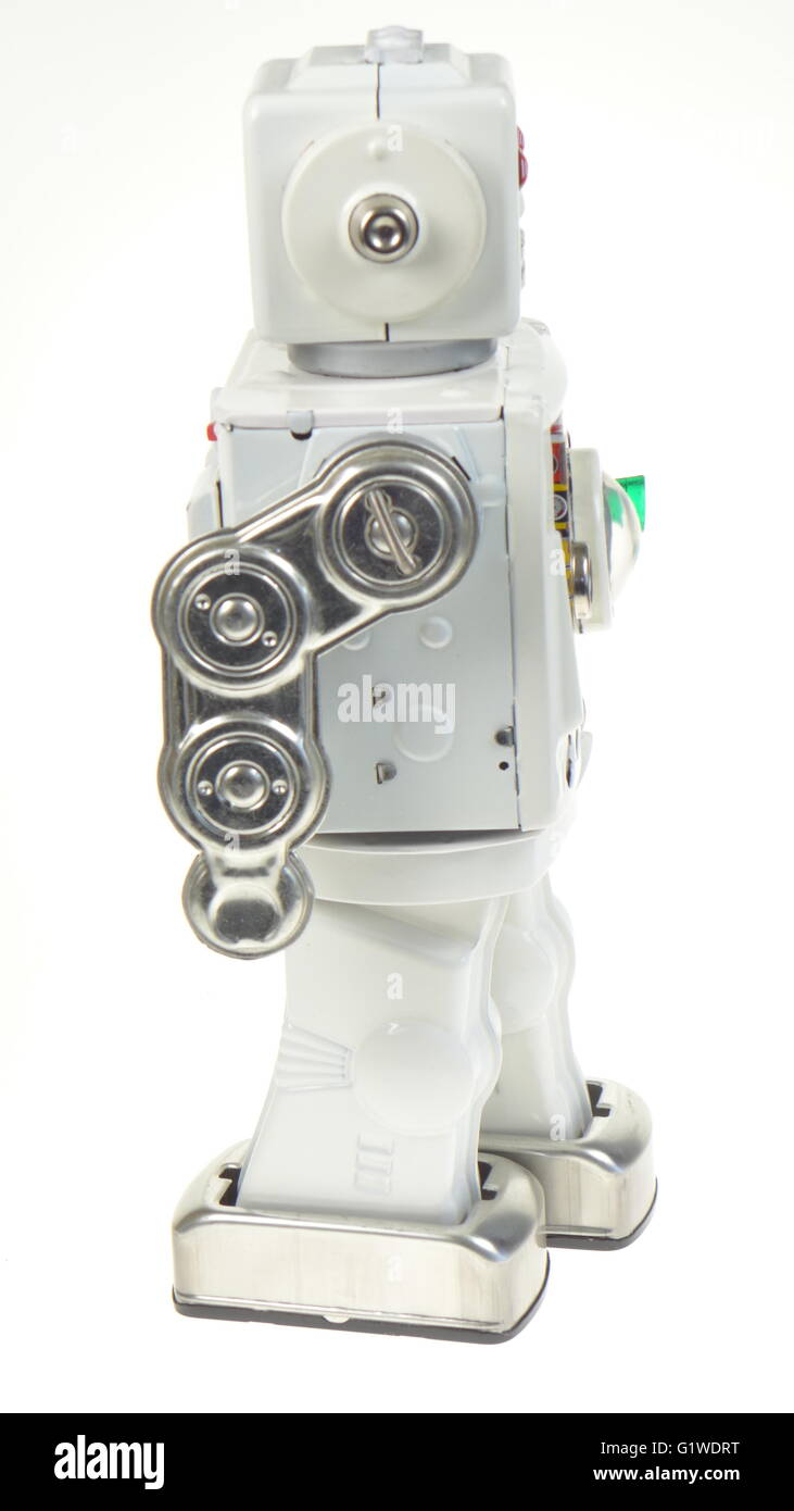 Robot giocattolo Foto Stock