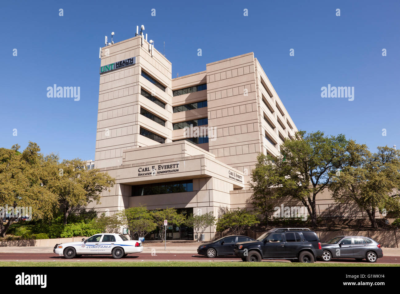 La University of North Texas Health Science Center nella città di Fort Worth Foto Stock