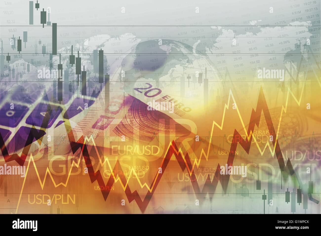 Dollaro, valuta, business, finanze, finanziamento, globale, valuta la crescita, investire, investimenti, investitore, guadagnare, economia, econ Foto Stock