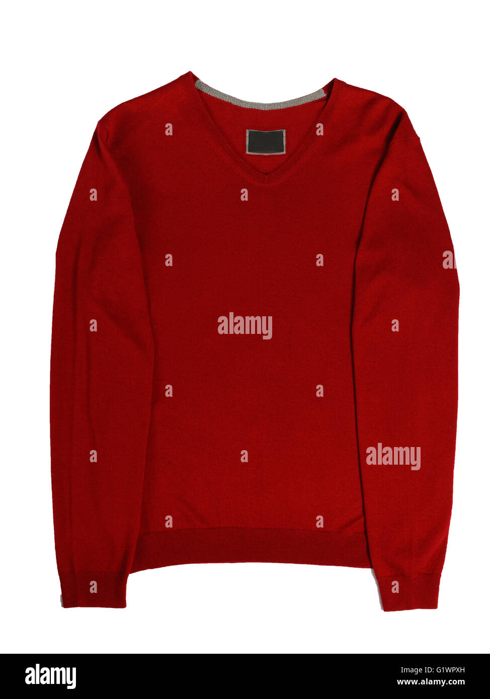 Casual Uomo maglione isolato su uno sfondo bianco Foto Stock